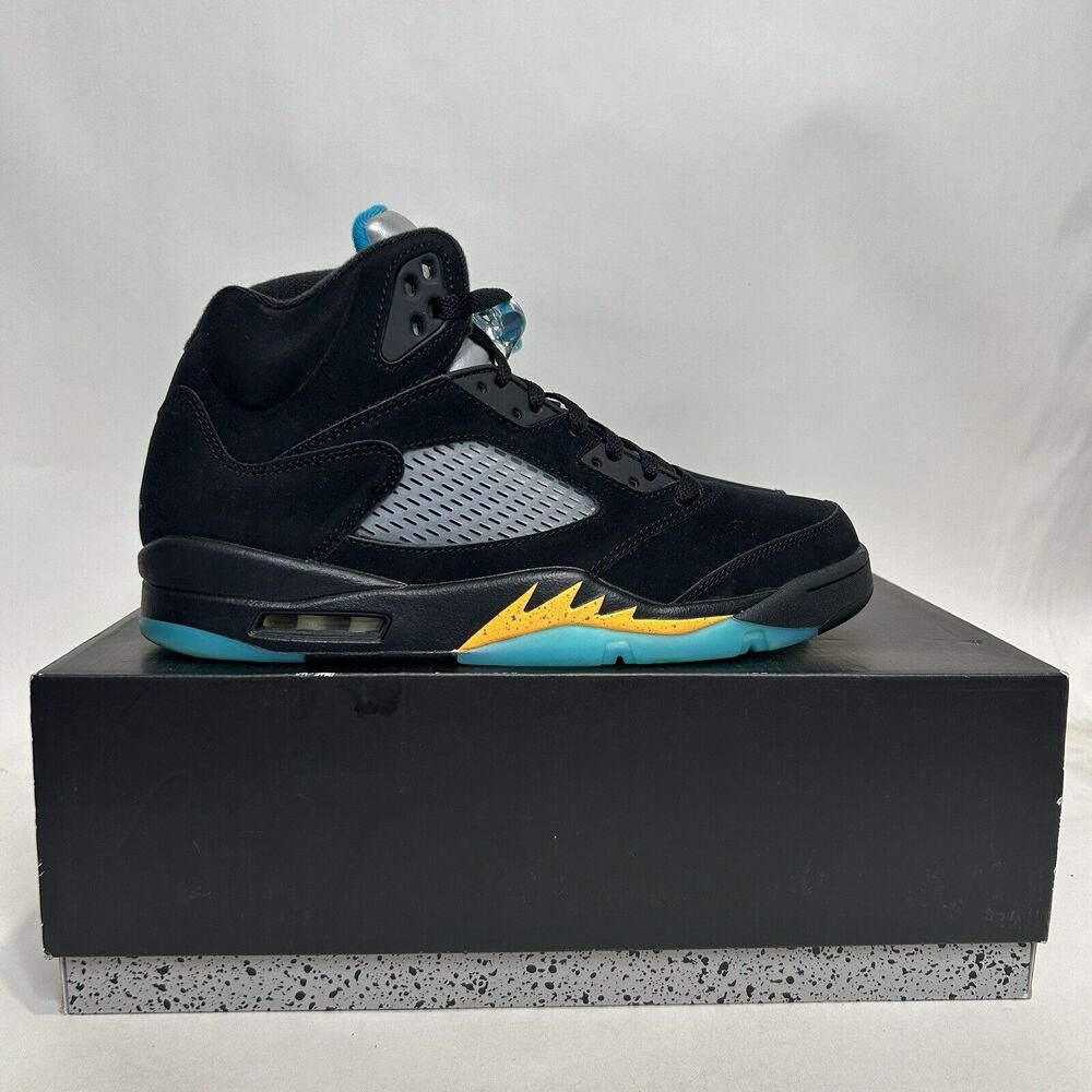 Nike Shoes Air Jordan 5 Retro “Aqua” 2024 - Picture 4 of 8